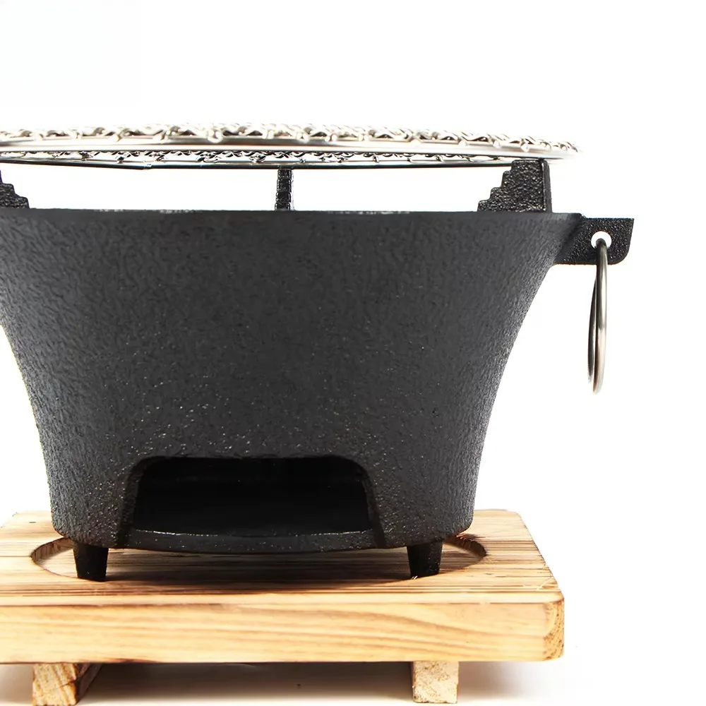 Cast Iron BBQ Fire Stove 4
