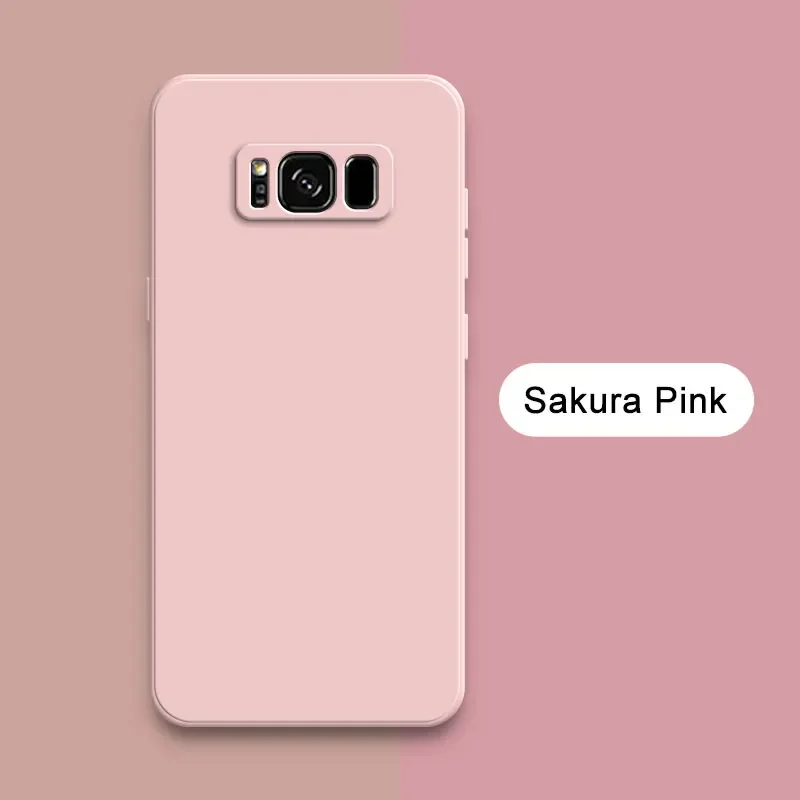 Squares Liquid Silicone Soft Shockproof Phone Case - Enhanced Protection and Stylish Design