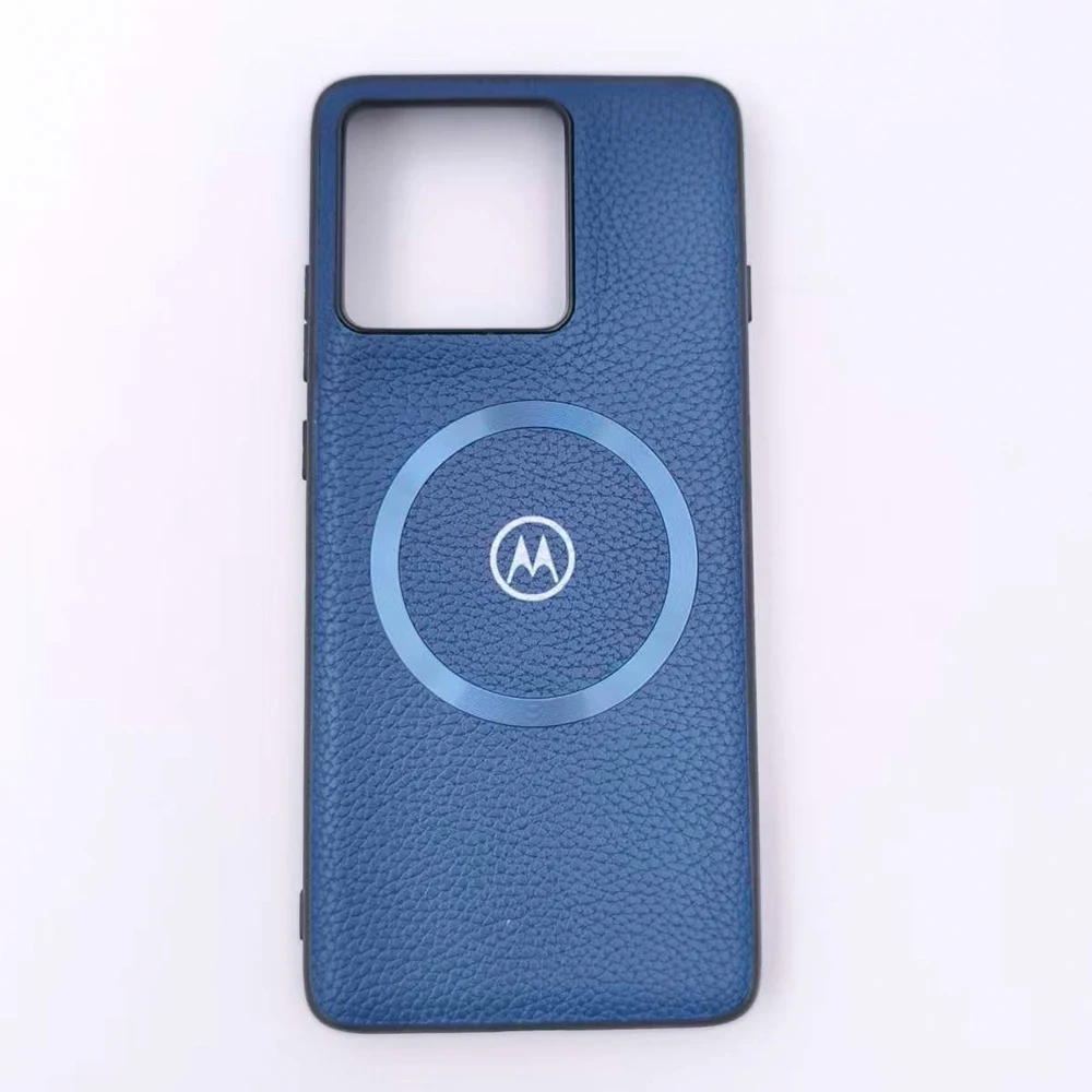 Magnetic Wireless Charging Litchi Texture Shockproof Case
