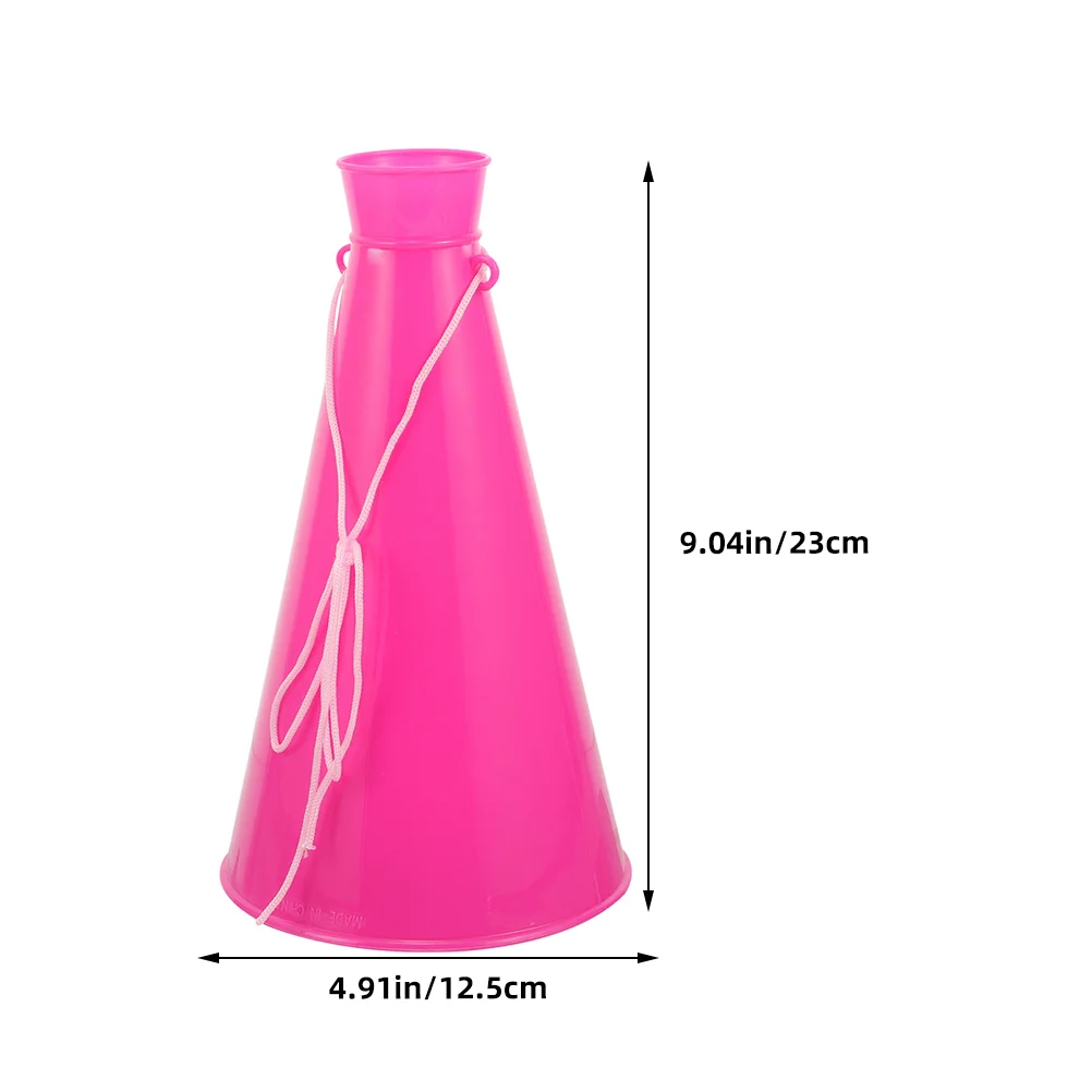 5 Pcs Loudspeaker Playthings Party Horns Plastic Megaphones Trumpet Toy Cheering Soccer