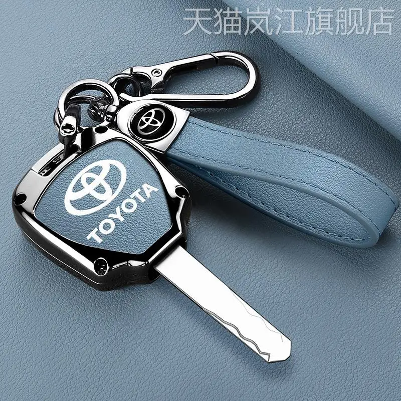 لتويوتا كورولا فيوس كامري يارس RAV4 HiLux كروزر فورتشنر 2/3/4 أزرار السيارات مفتاح قذيفة فوب حامل حقيبة غطاء مفتاح السيارة