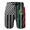 Aztec Mexico Flag 3d Print Swim Trunks Men Swimwear Quick Dry Street Beach Shorts Bathing Suits Hawaii Surf Men's Floral Board 6
