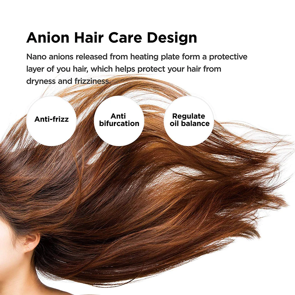 Description Picture 4 of itemProfessional Electric Hair Straightener Brush Negative Ions Do Not Hurt Hair Heating Portable and Convenient Straightening Brush