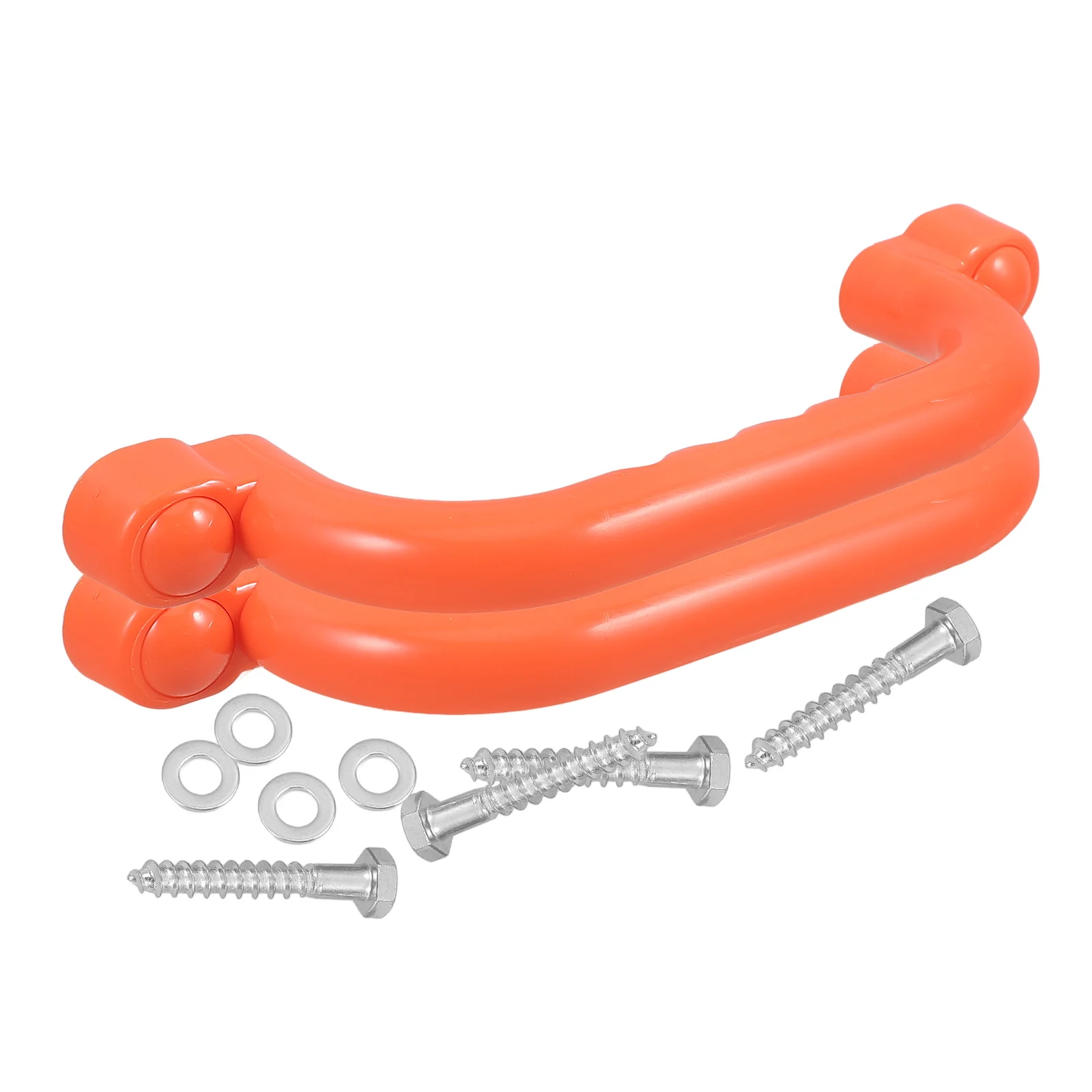 

2 Pcs Child Safety Handle Playground Finger Grips Swing Playset Handles Equipment Parts Hardware Climbing Frame Plastic Bar
