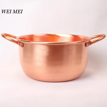 Handcrafted Copper Soup Pot 1