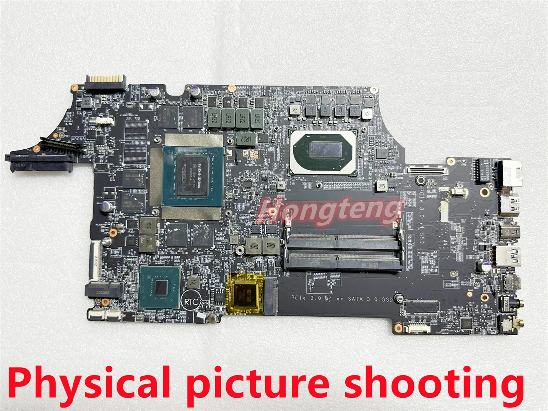

MS-16u71 ver 1,0 материнская плата для ноутбука MSI ms-16u7 ge75 ge65 с i7-10750h cpu и тест rtx2060m ОК