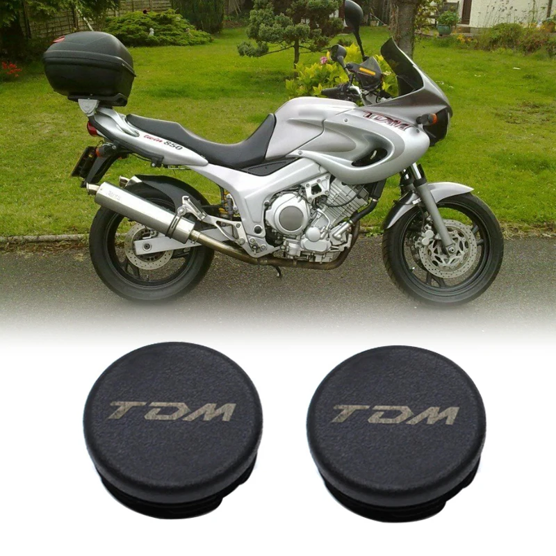 

Motorcycle Accessories Frame Hole Cover Caps Plug Decorative Frame Cap Set For YAMAHA TDM850 TDM 850 2002-2018 2015 2016 2017