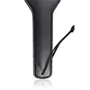 Black leather  paddle Whip Rhombic Head 4