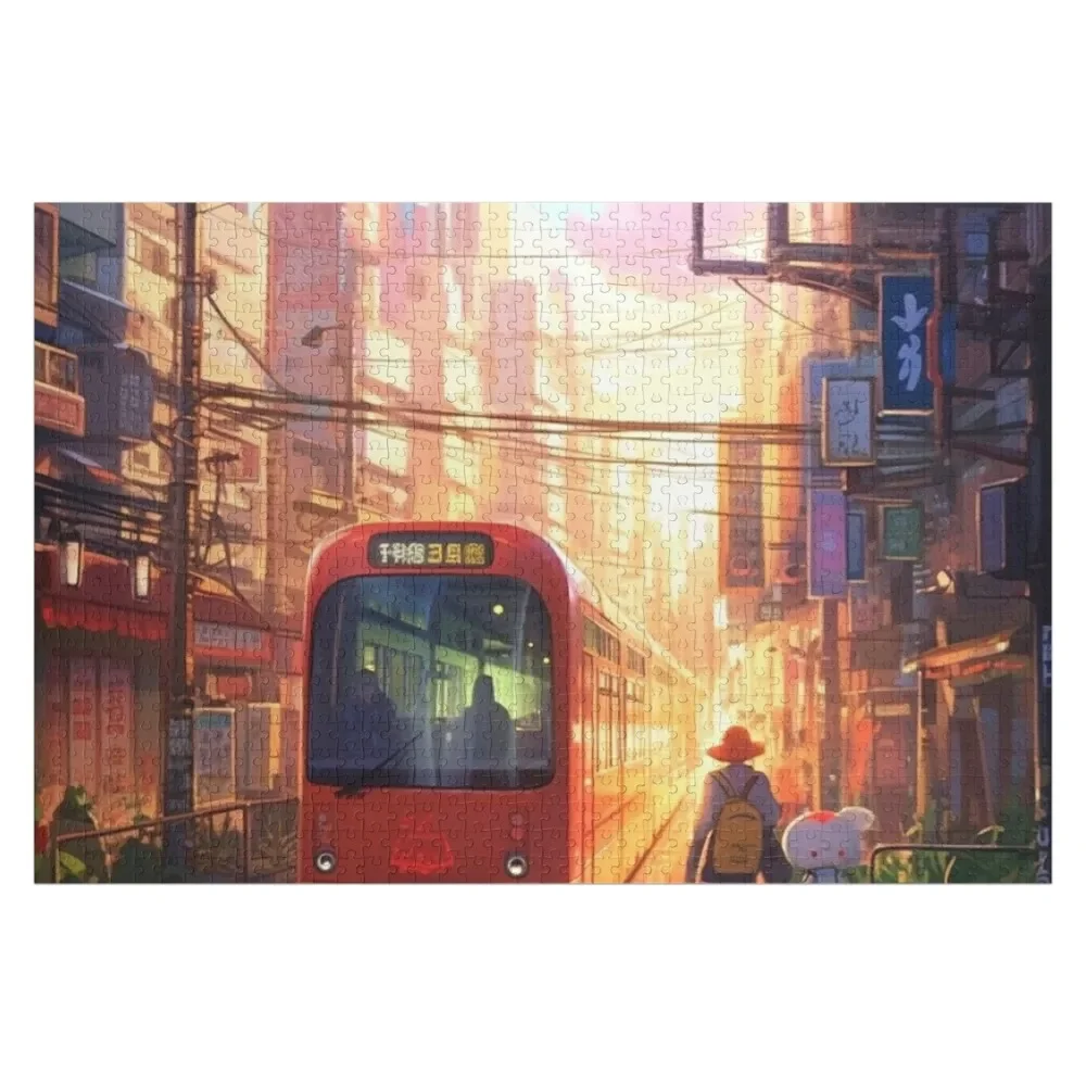 tokyo modern metropolis city Jigsaw Puzzle Custom Jigsaw Baby Wooden Wood Name Puzzle modern metropolis диван