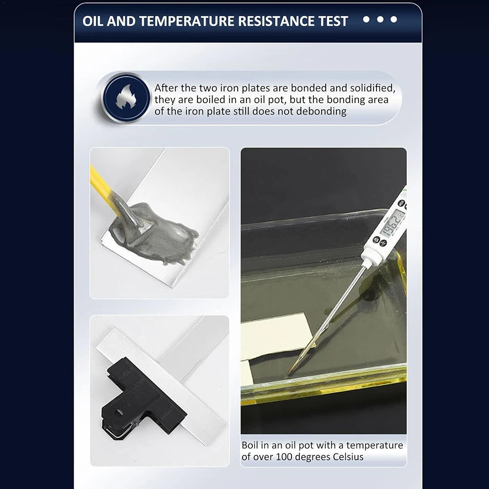 Metal Repair Glue Casting AB Glue High Strength Adhesive for Cast Iron Industrial Repair