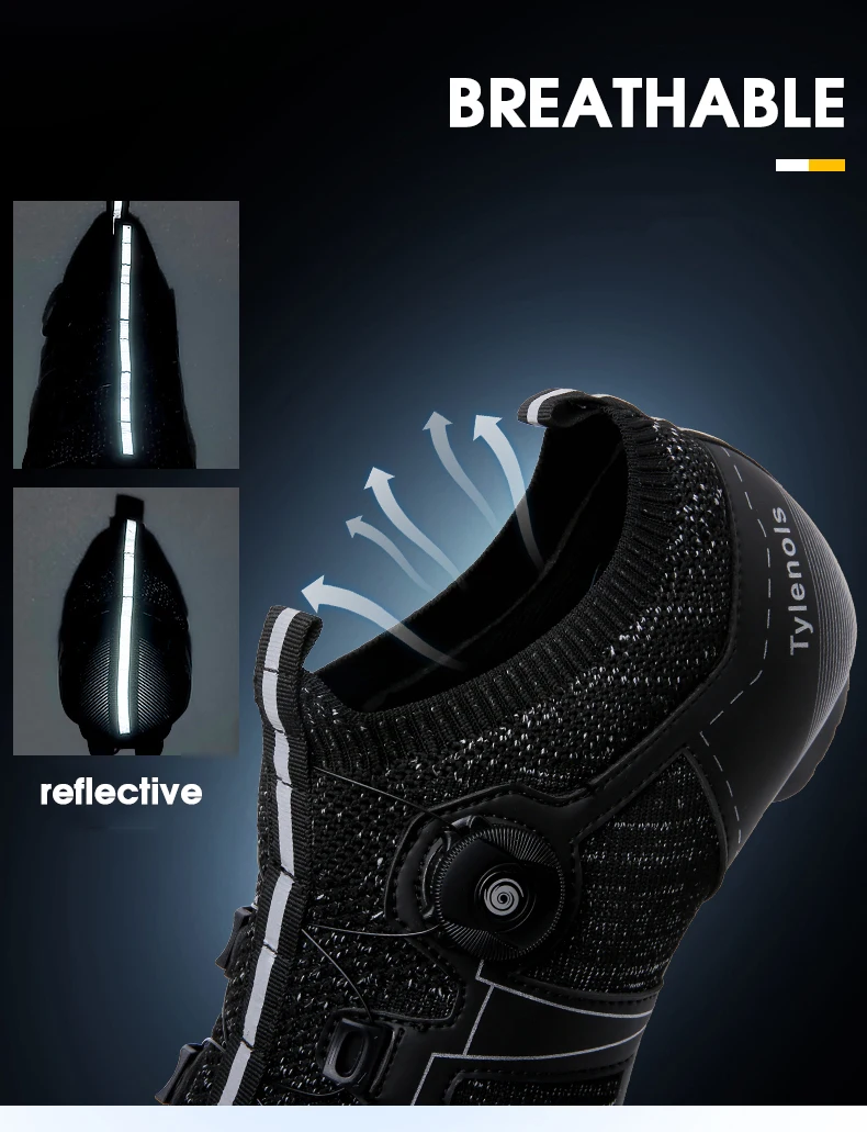 Outdoor Flyknit Cycling Shoes