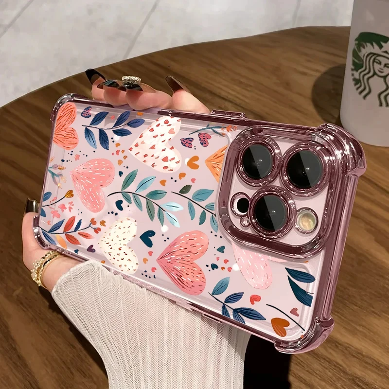 Leaf Bees Stylish Protective Phone Case - Vibrant Leaf Design