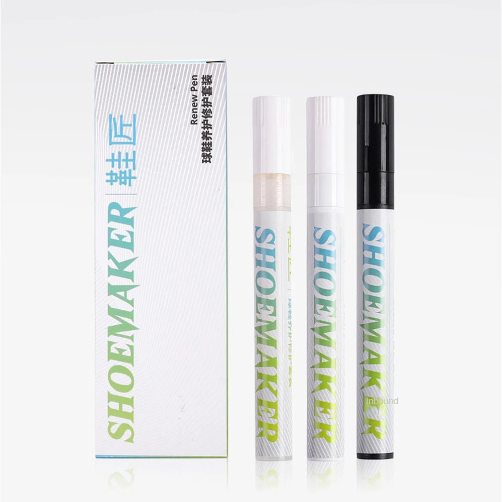 1~5PCS Shoes Stains Removal Waterproof Sneakers Anti-Oxidation Pen Repair Complementary Color White Go Yellow Shoe Whitening