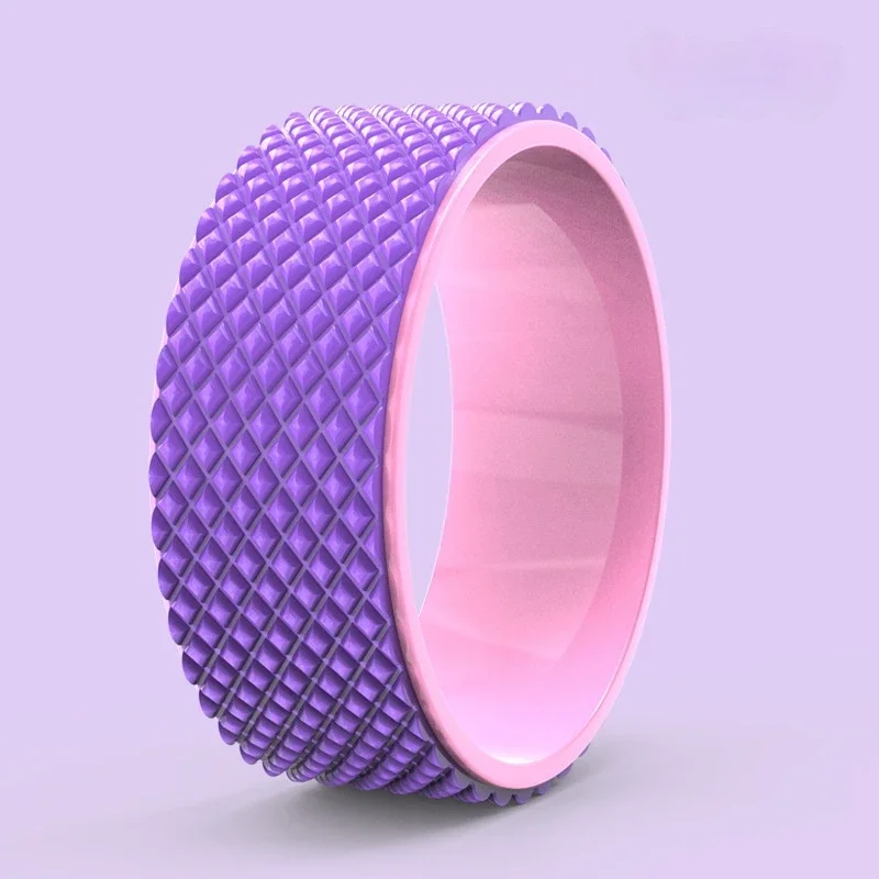 3D Yoga Wheel Back Bend Fitness Equipment Open Back Beginner Yogas Circle Female Massage Open Shoulder Fitness Home Dharma Wheel