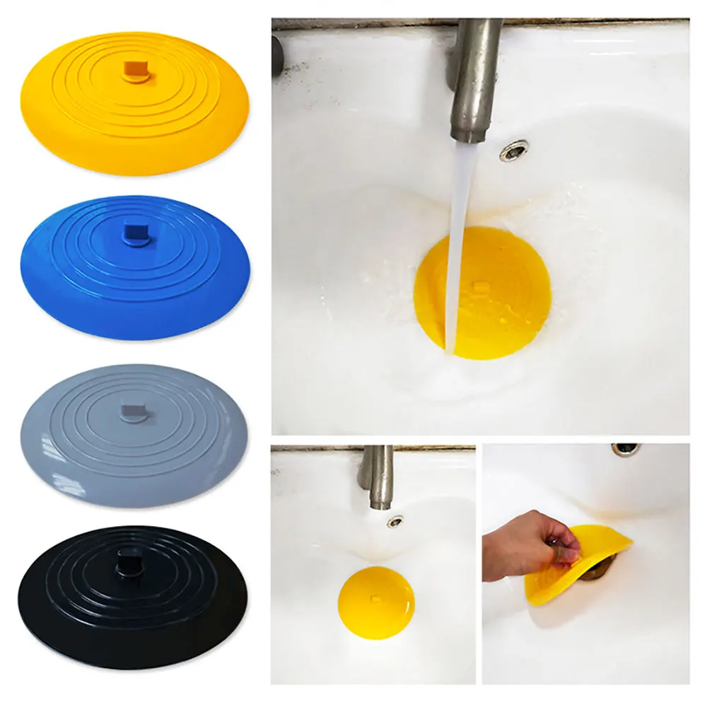 15cm Silicone Bathtub Hair Drain Catcher