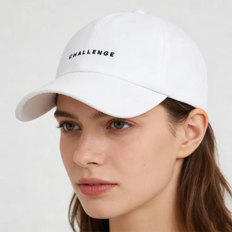 한국 스타일 패션 레터 자수 야구 모자 햇빛 가리개 야외 캐주얼 모자