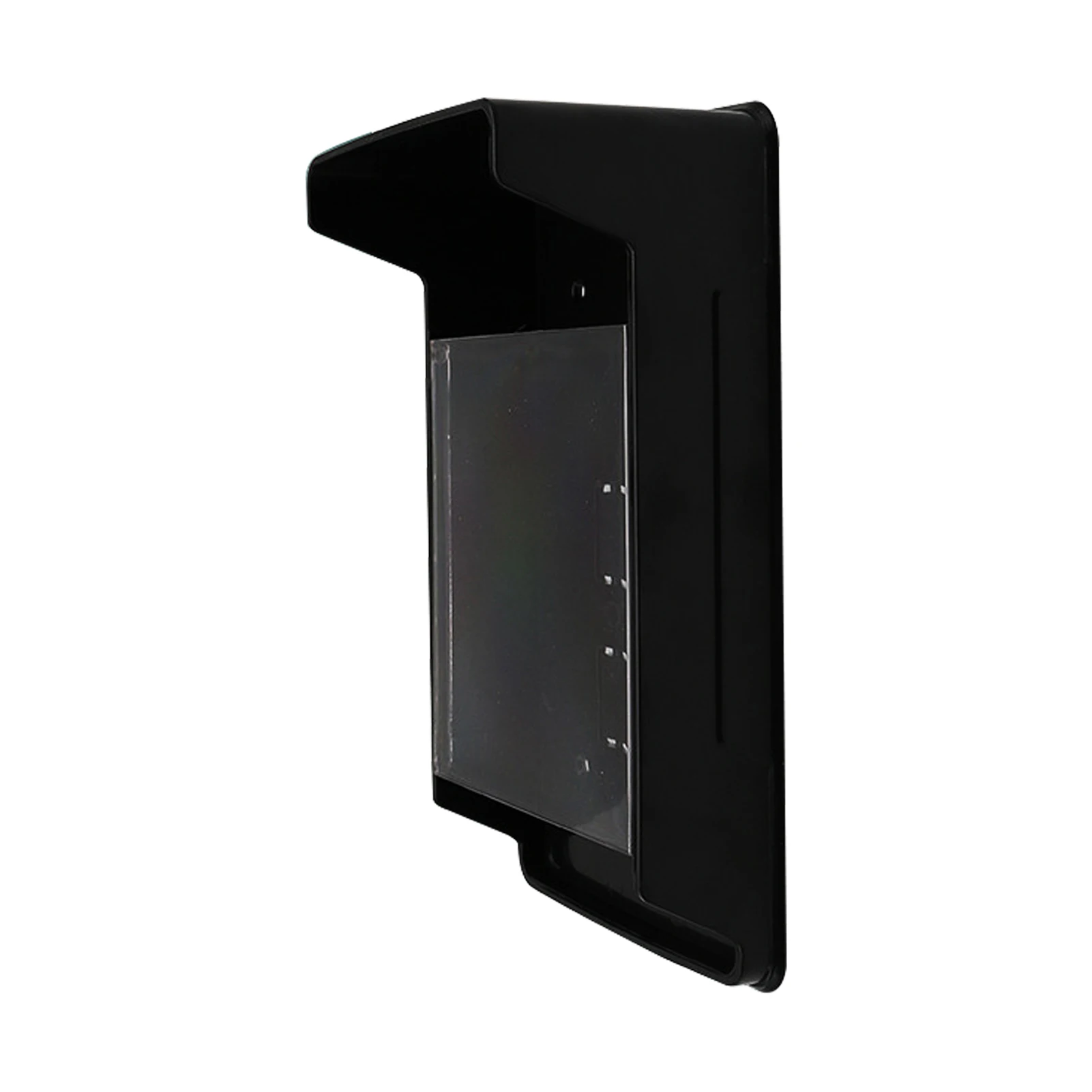 

Weather Shield Outdoor No Drilling Ring Doorbell Plastic Black Rain Cover Fingerprint Device Universal Waterproof Wind Dust