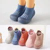 Baby Boy First Walkers Children Sock Shoes Non-slip Floor Socks Boy Girl Soft Rubber Sole Shoes Toddler Sock  Infant Booties 3