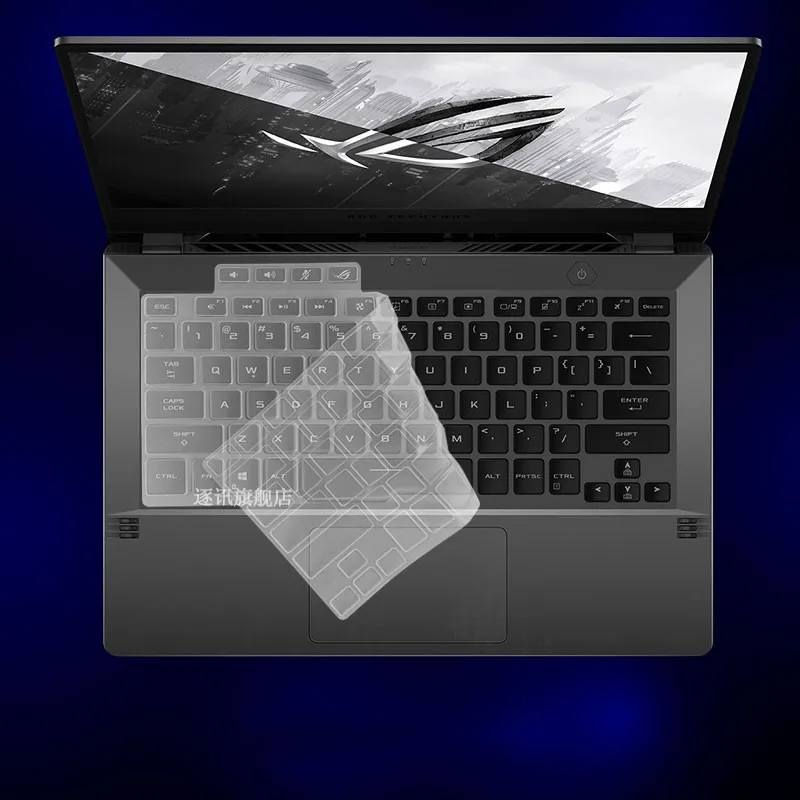 Tpu Laptop Keyboard Cover Skin Protector For Asus Rog Zephyrus G14 Ga401 Ga401Ii Ga401Iv Ga401Iu 14 Inch Notebook Gaming