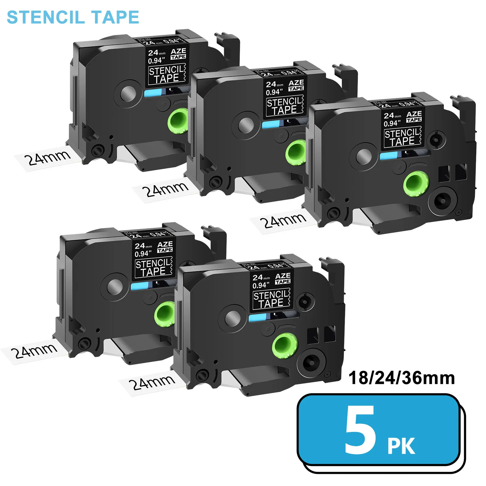 Cinta Brother Ste-151 No Adhesiva Térmica[ 24mm - Foto 7