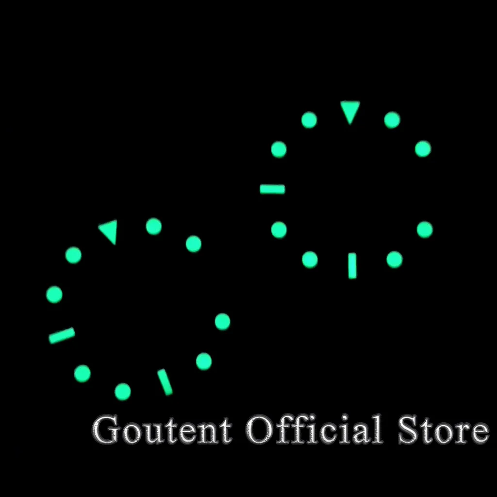 29mm Blue Yellow Green Luminous Watch Dial Accessories Watch Dial Accessories Watch Face Accessories Fit NH35 NH36 Movement