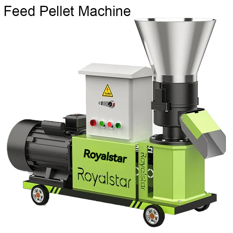 Pellet Mill Multi-function Feed Food Pellet Making Machine 220V/ 380V Household Animal Feed Granulator
