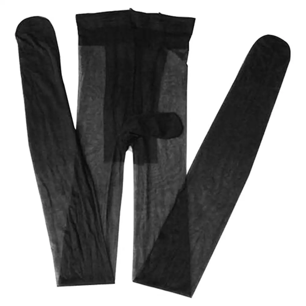 Men Body Stocking Men Sexy Tulle See Through Tulle Sleepwear Elastic Transparent Ultrathin Stockings w/JJ Sleeve Exotic Apparel