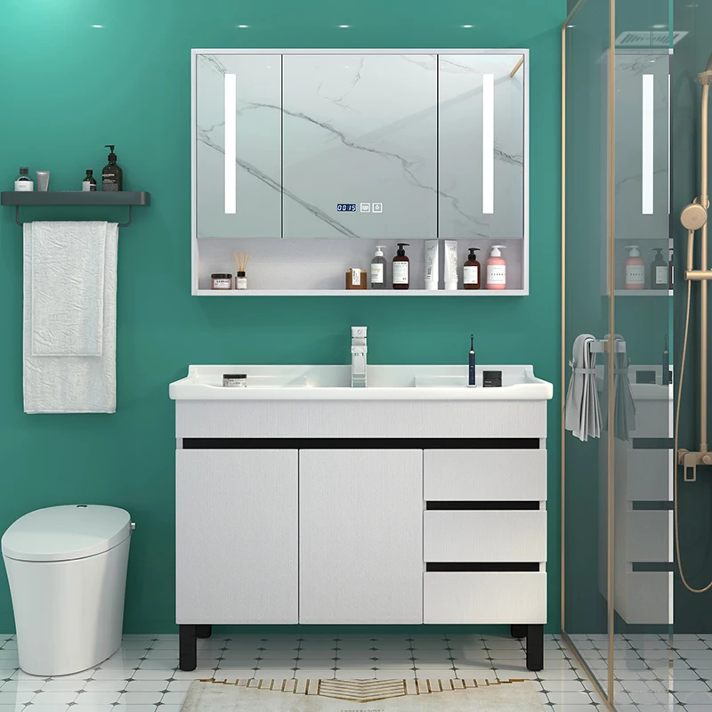 Full Toilets Shelf Shower Modern Bathroom Furniture Hand Tools Luxury Set Home Improvement Badkamerkast Accesories Full