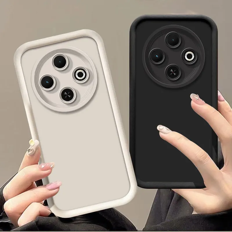 Enhanced Anti-Drop Silicone Back Cover with Fashion Bumper Design