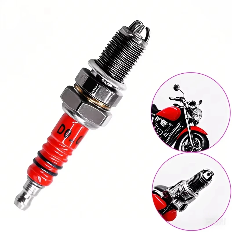 Racing Spark Plug 3 Triple Electrode A7TC D8TC For GY6 CG 50 70 110 125 ...