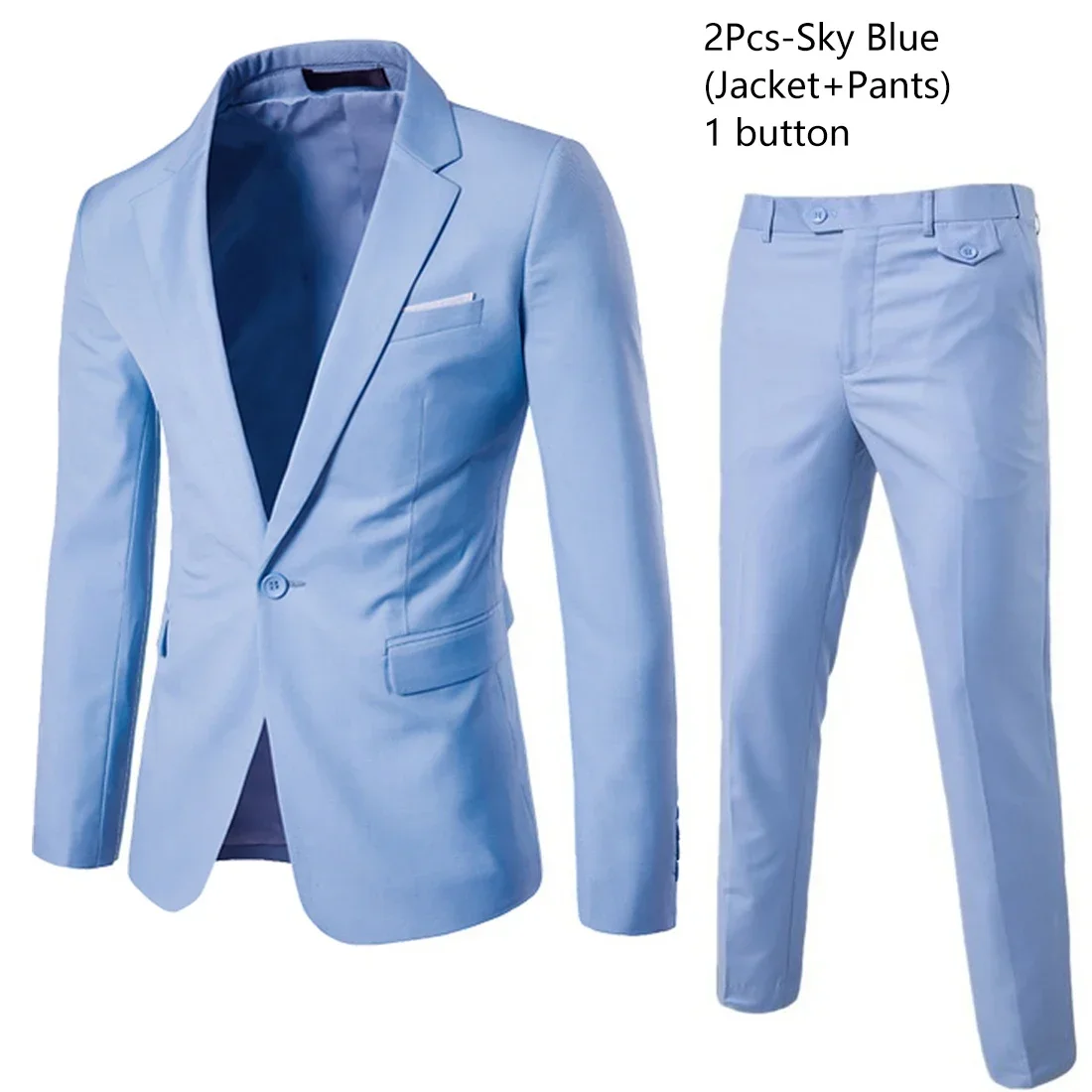 Sky Blue2-piece suit