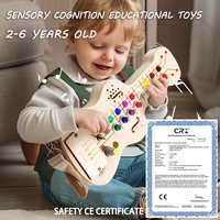 Kids Lights Busy Board Montessori Sensory Toys Switch LED Light Games Activity Board Thinking Education Baby Travel Toys 2-6year 2