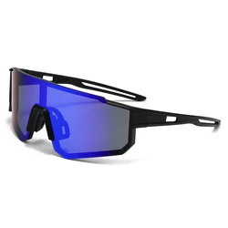 Stylish Personalized Outdoor Sports Sunglasses with Trendy Sun Protection (Blackblue)