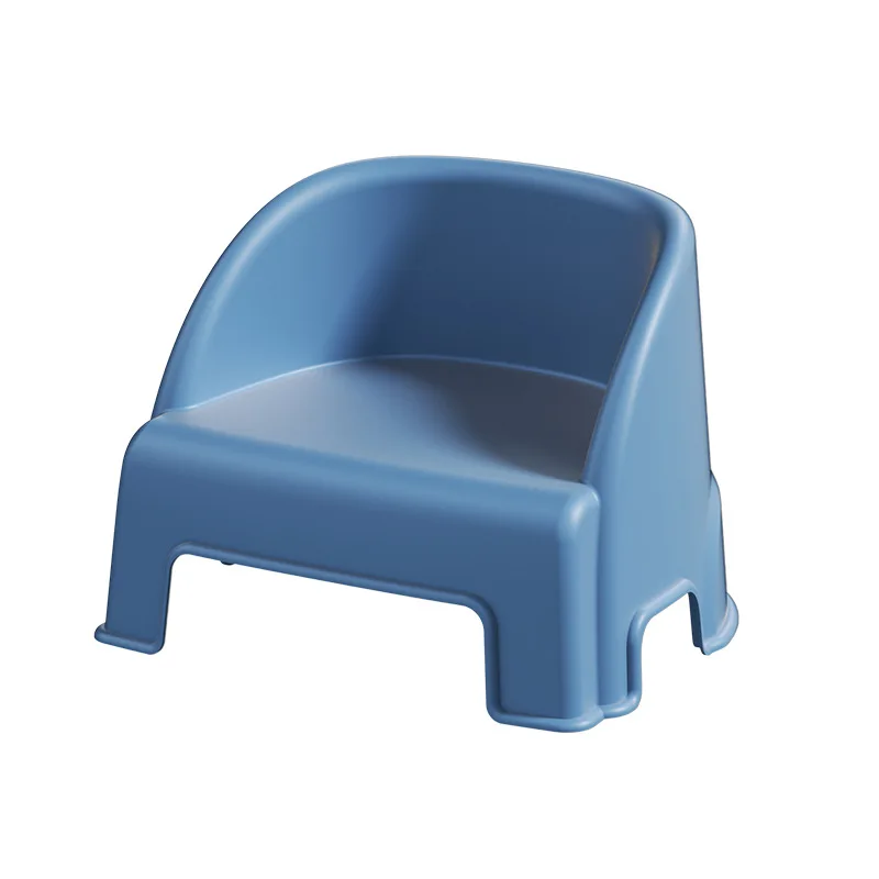 Portable chairs for kids Space saving furniture Kindergarten Plastic chair for kids Antislip desk chair girls Children