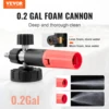 VEVOR Pressure Washer Gun Set Foam Cannon Washer Spay Gun with Connector Nozzle Tips Pressure Washer Handle with Inlet Connector 2