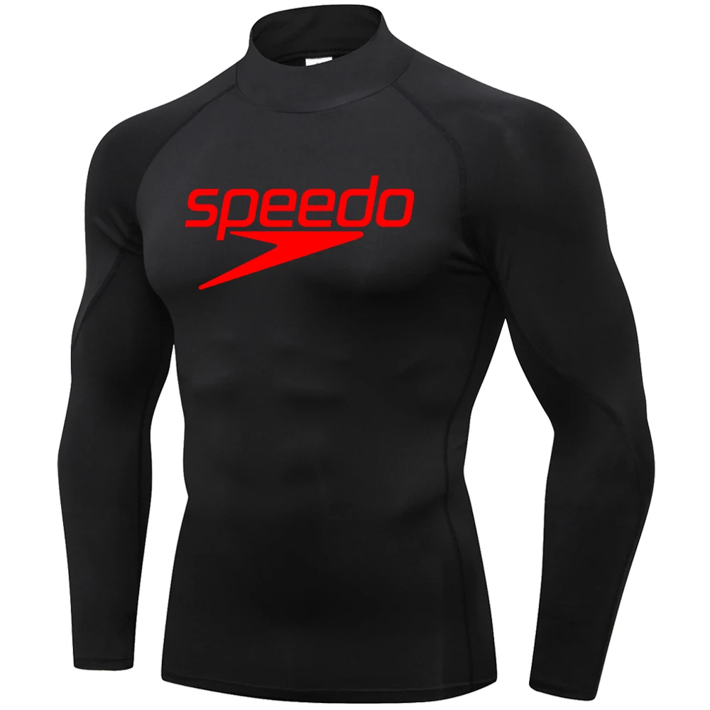 Rash Guard Men Swimming Tights Long Sleeve Surf Diving