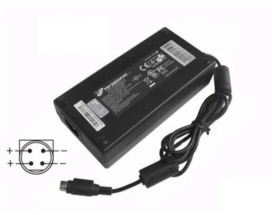 

FSP Group Inc FSP180-AFAN1, 48V 3.75A, 4-Pin Din, IEC C14 Power Adapter