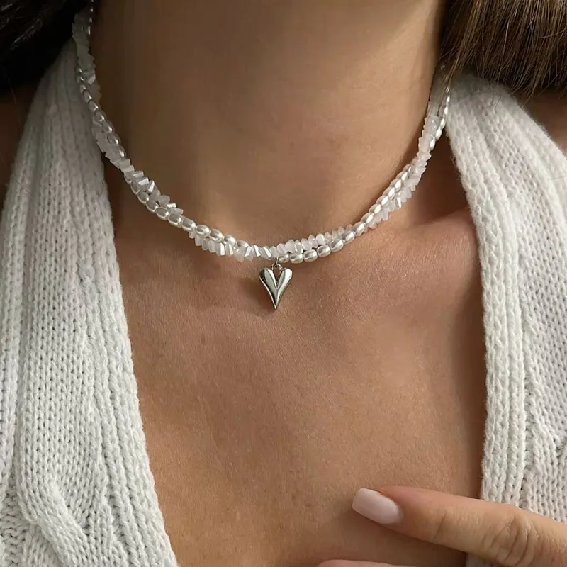 Fashion Tassel Chain Pendant Necklace For Women Boho