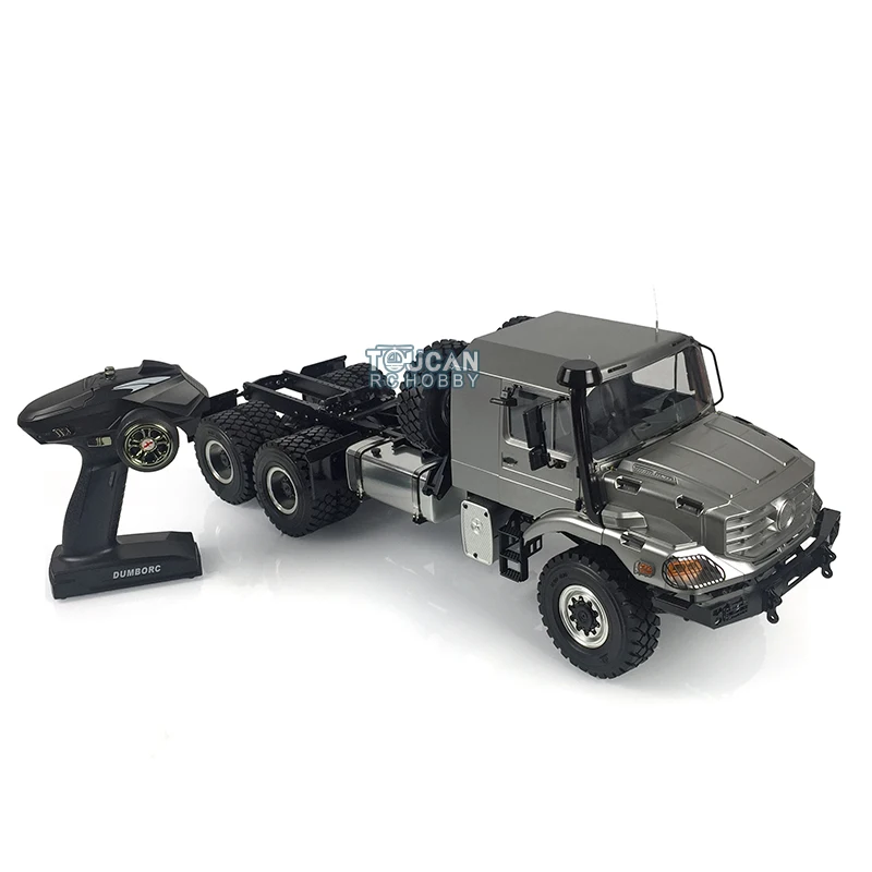 Metal JDMODEL 1/14 6*6  RTR RC Crawler Car Off road Remote Control Tractor Truck 2speed Differential Lock Toys TH17202-SMT6 4