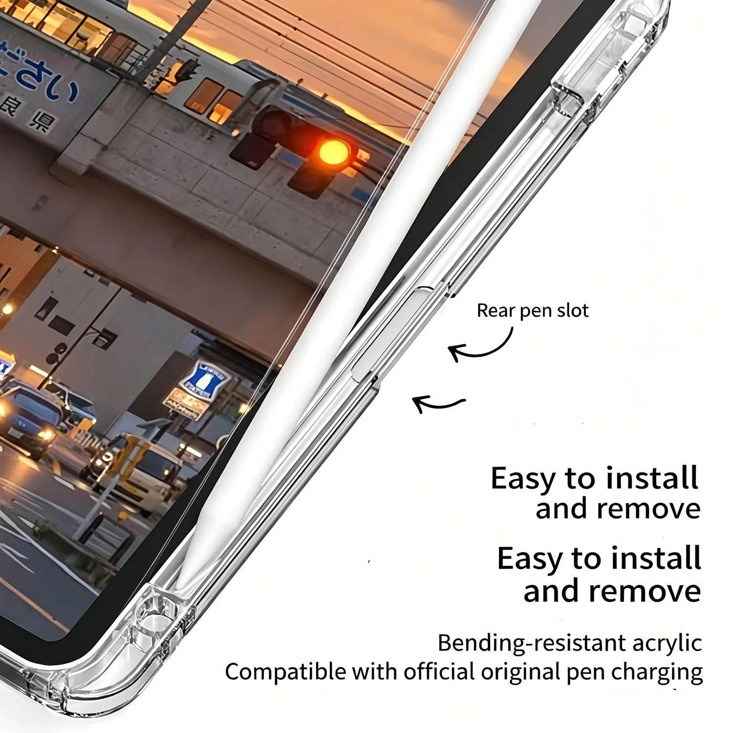 Smart Cover Tablet Case for Apple iPad Air, Pro, and Mini Series
