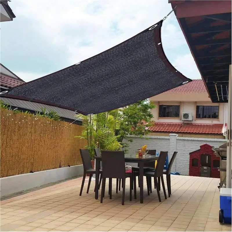 

Sun Shade Sail Waterproof Garden Shelter Heavy Duty Carport Patio Canopy Outdoor UV Block Awning for Backyard Yard Camping Pool