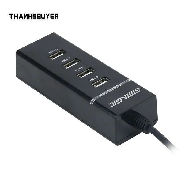 Simagic USB Hub USB3.0 Splitter Multi-function 1 in 4 Out USB Hub for Simagic Alpha Base 6