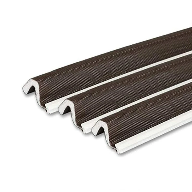 Hot Yo-3Pcs Kerf Weather Seal Stripping Guarnizione Per Porta In Schiuma Pu Da 78.7 Pollici Per Varie Porte Con Fessura, Totale 19,6 Piedi