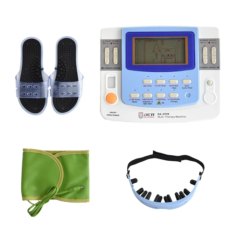 

Ems Physiotherapy Equipment 7 Channels Integrated Physical Therapy With Ultrasound Tens Laser and Sleep Function