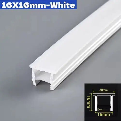 Black Flexible LED Neon Rope Lamp Silicone Tube Diffuser Recessed Channel For WS2811 WS2812B Waterproof Ribbon Neon Strip Lights - Image 21