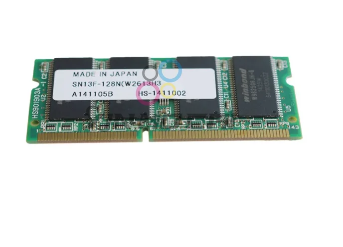Original MUTOH RJ-900C RJ-900X RJ-901 RJ-1300C RJ-1204E VJ-1604W VJ-1604E VJ-1624E VJ-1624W Series Printer Sodimm 128MB DF-49715