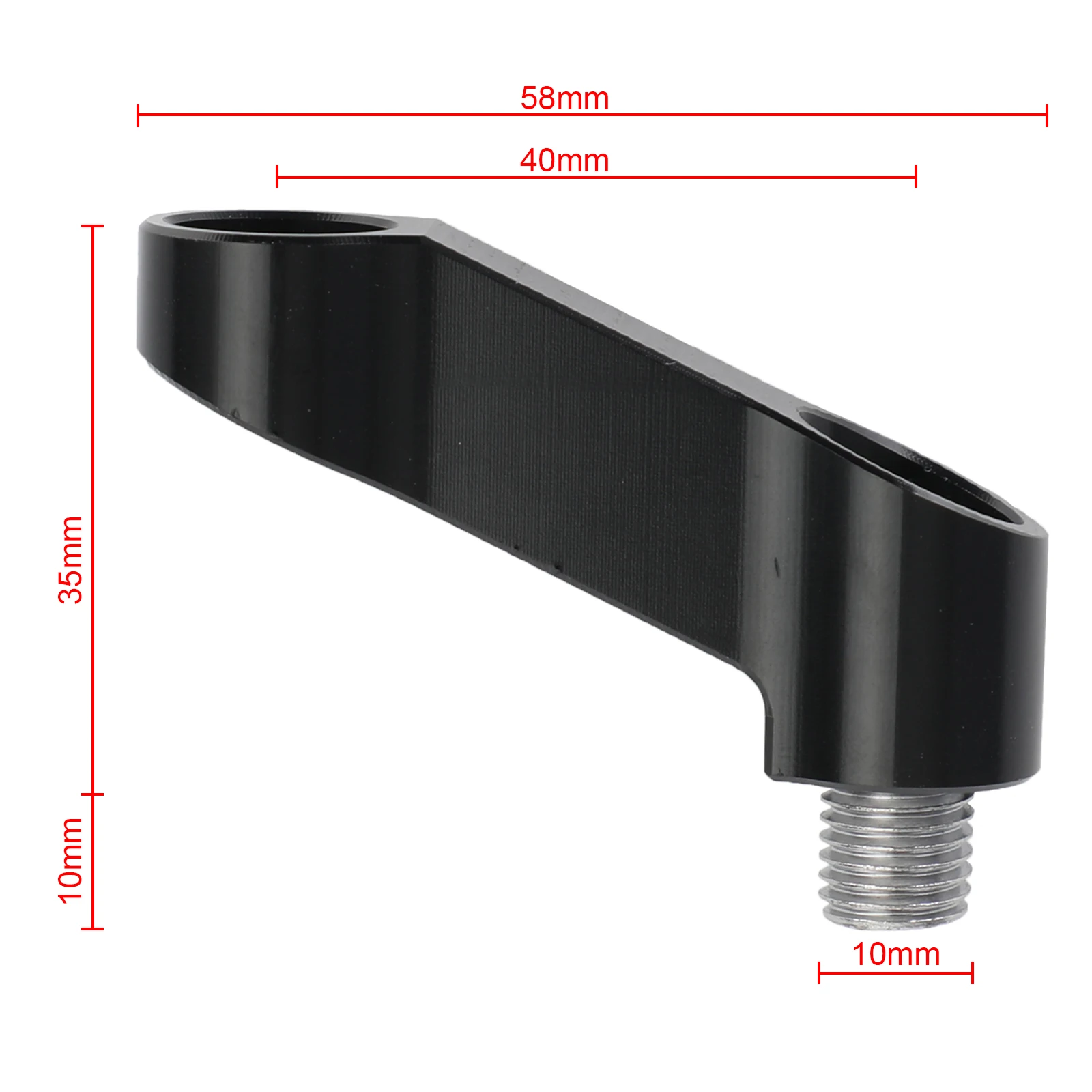 Areyourshop 10mm Mirror Extender Riser Extension For Yamaha XT1200ZE Super Tenere 2012-2021 motor parts 2