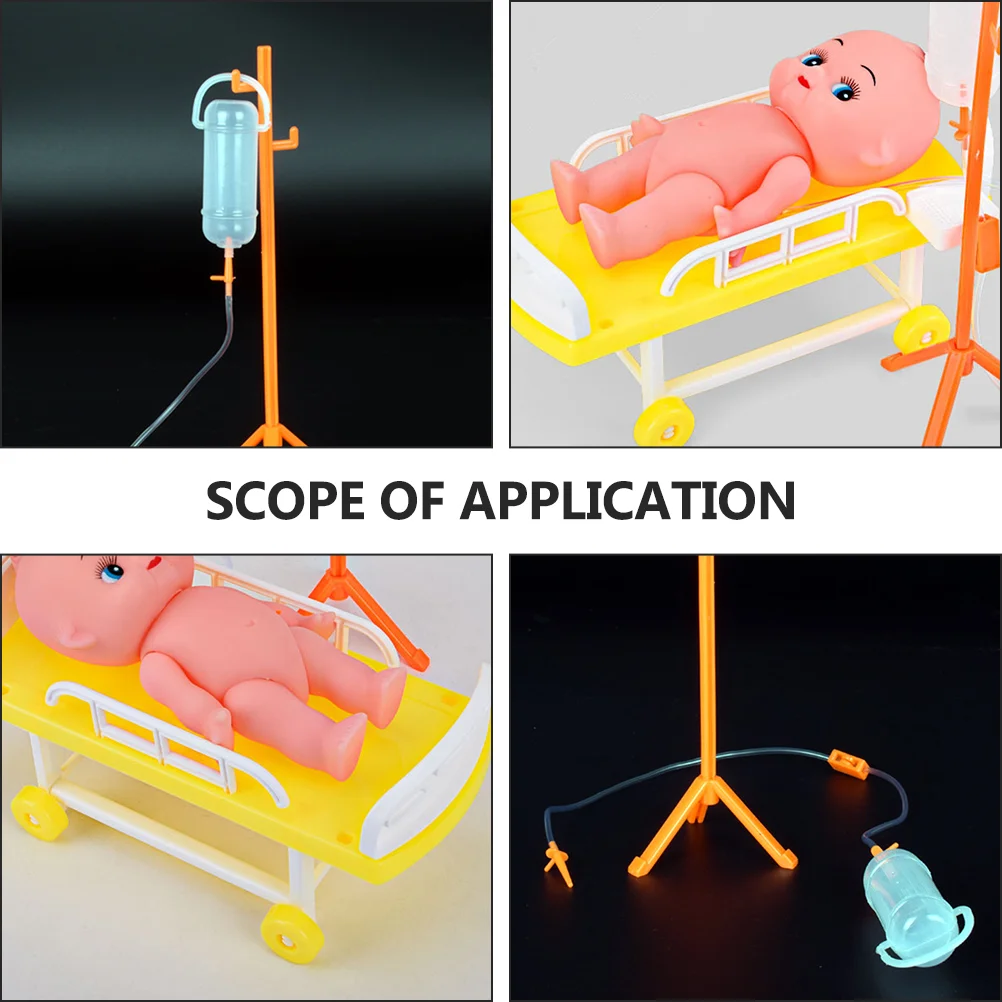 Simulated Toy Toys Mini for Baby Dolls Babies Playing Nurse Pretending Doctor Emulated Hospital Suite