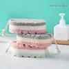 Three-layer Bath Sponge Body Brush Skin Clean Massage Cleaning Shower Brushes for Kids Adults Foam Scrubbing Towel Rope 6