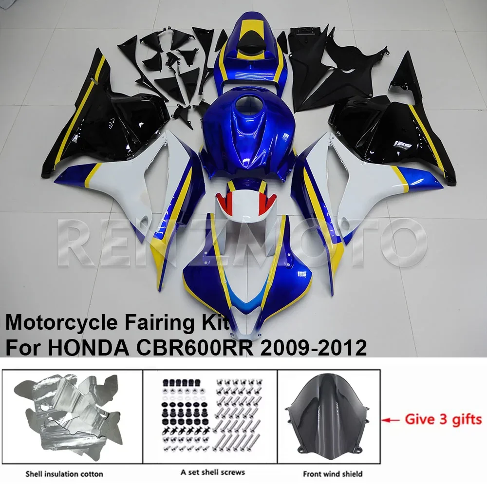 

For HONDA CBR600RR CBR600 CBR 600 RR 2009-2012 Fairing R/Z HR12B06 Decorative Cover Cap Guard Plate Shell Motorcycle Accessories